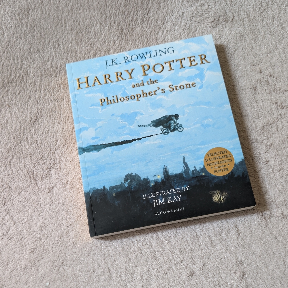 Harry Potter And the Philosopher Stone Illustrated Book